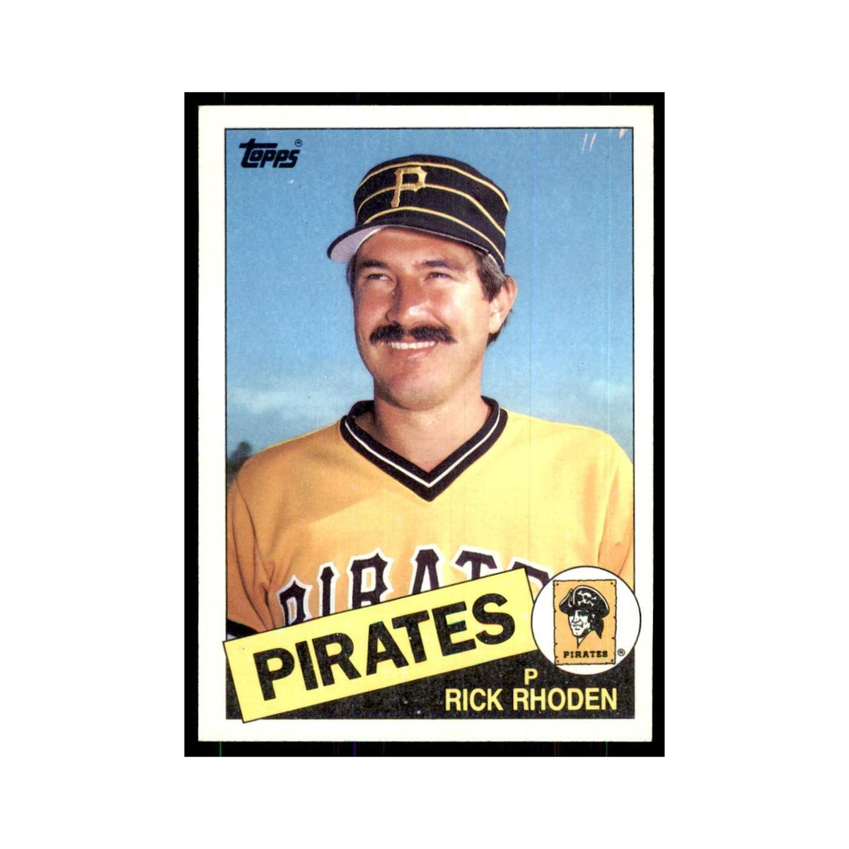 1985 Topps Rick Rhoden Baseball Cards #695