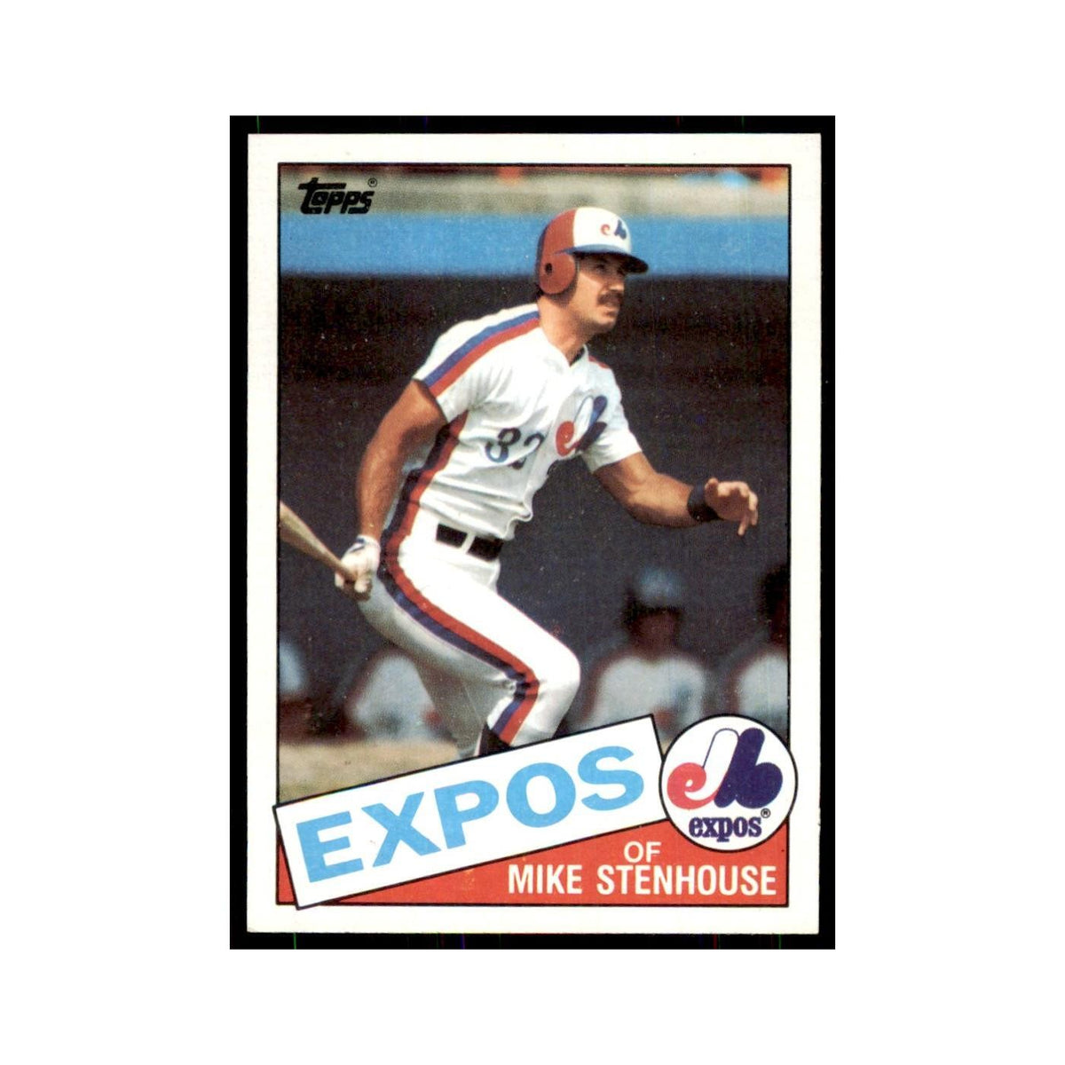 1985 Topps Mike Stenhouse Baseball Cards #658