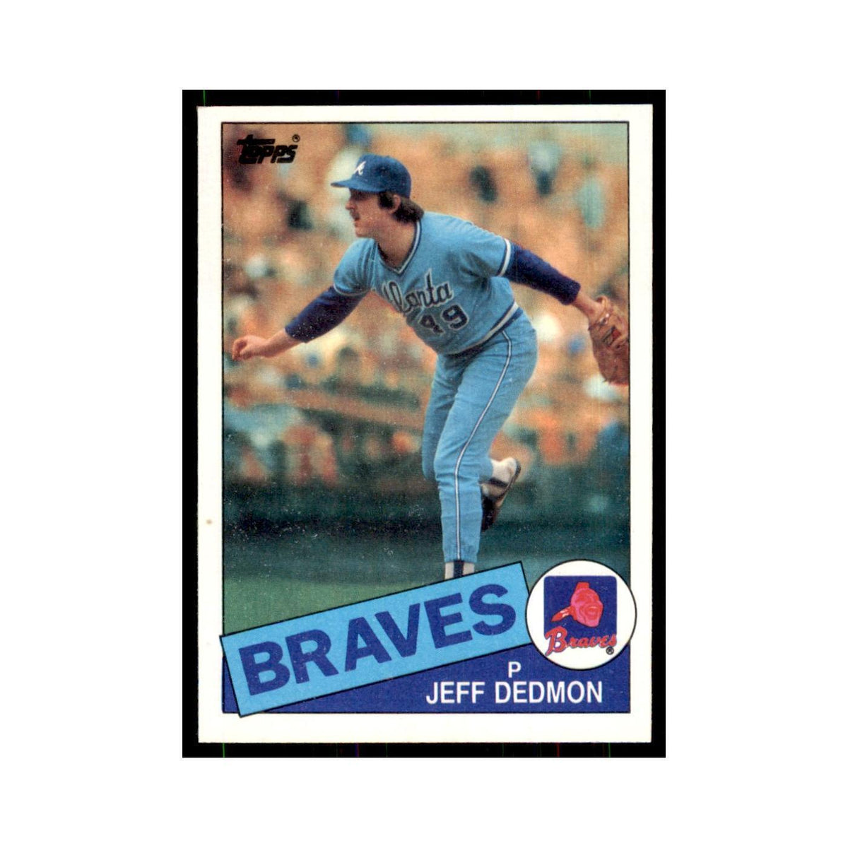 1985 Topps Jeff Dedmon Baseball Cards #602