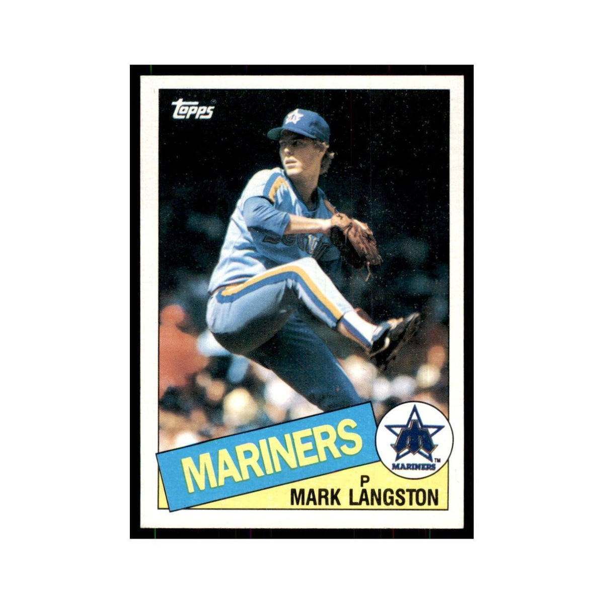 1985 Topps Mark Langston Baseball Cards #625