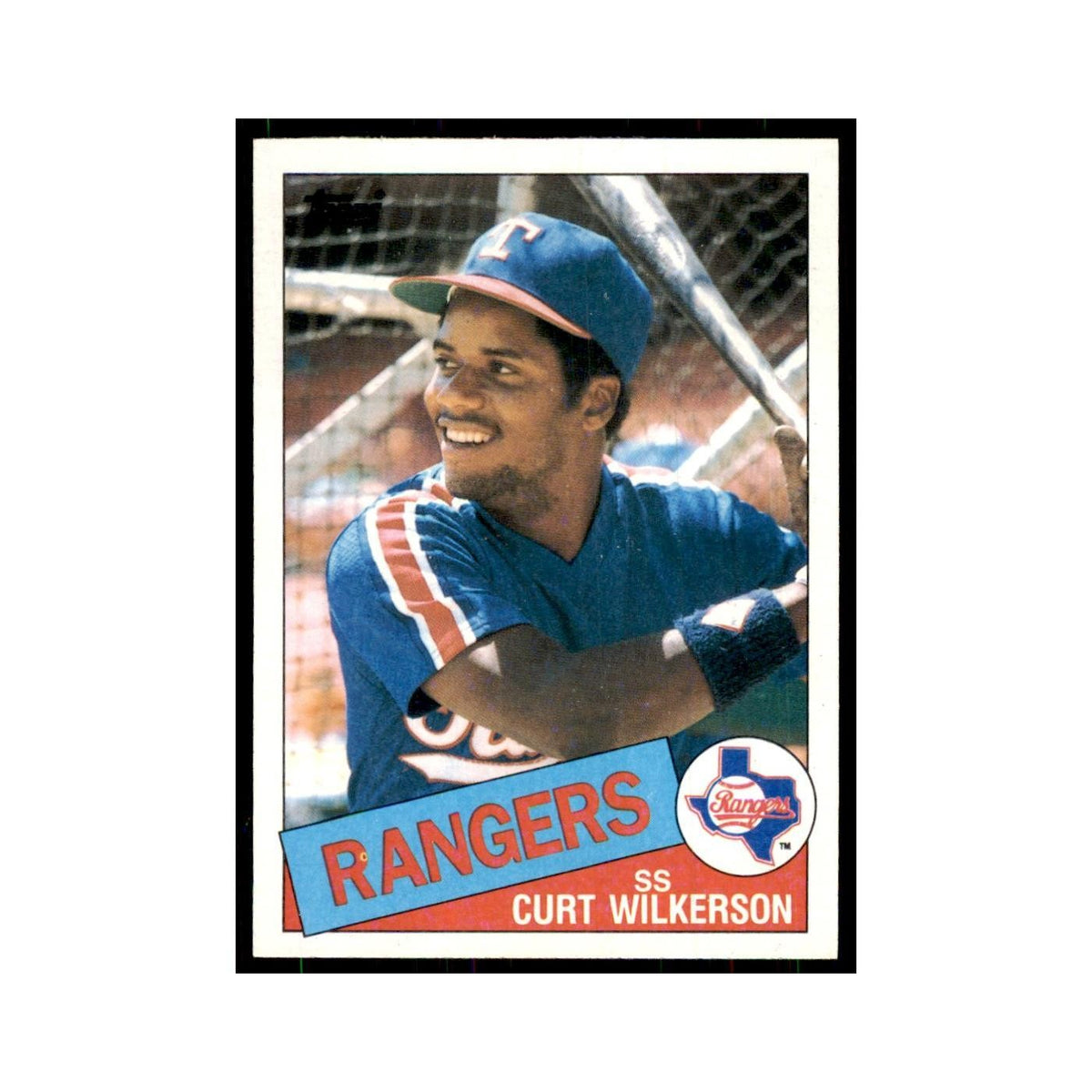 1985 Topps Curt Wilkerson Baseball Cards #594
