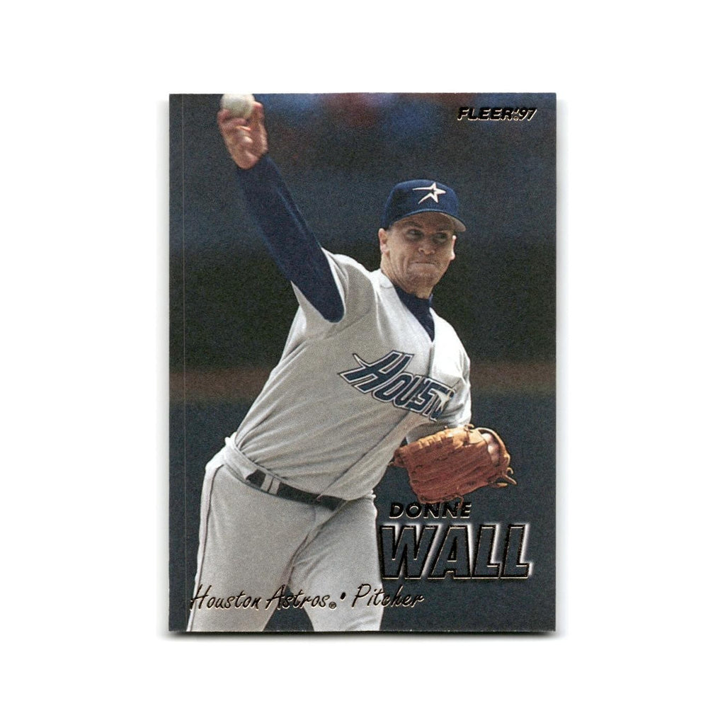 Donne Wall 1997 Fleer #355 Houston Astros Baseball Card NM