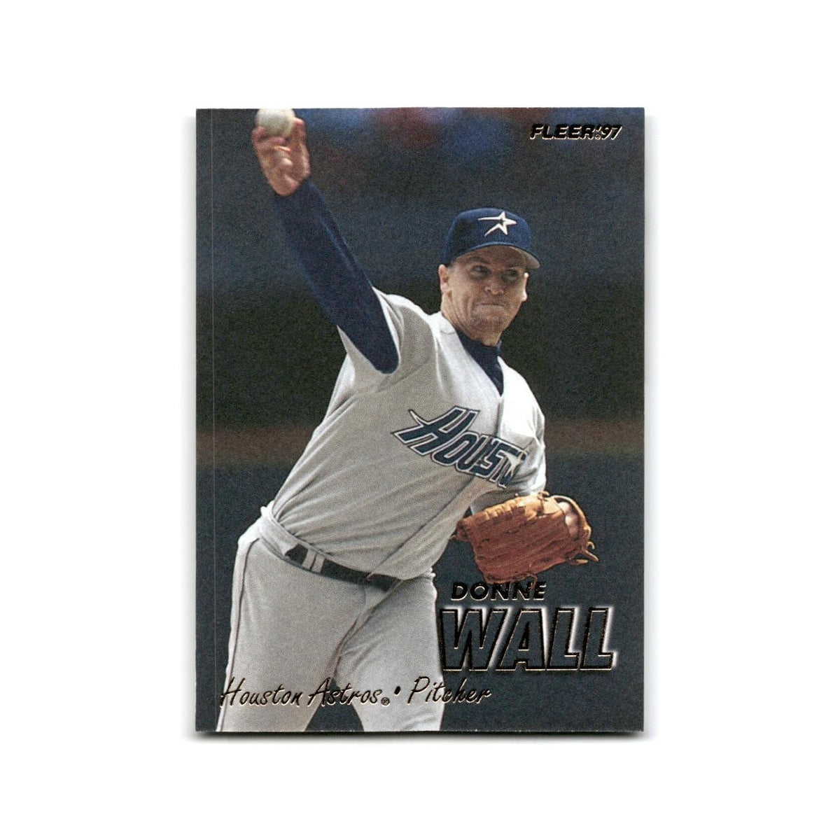 Donne Wall 1997 Fleer #355 Houston Astros Baseball Card NM