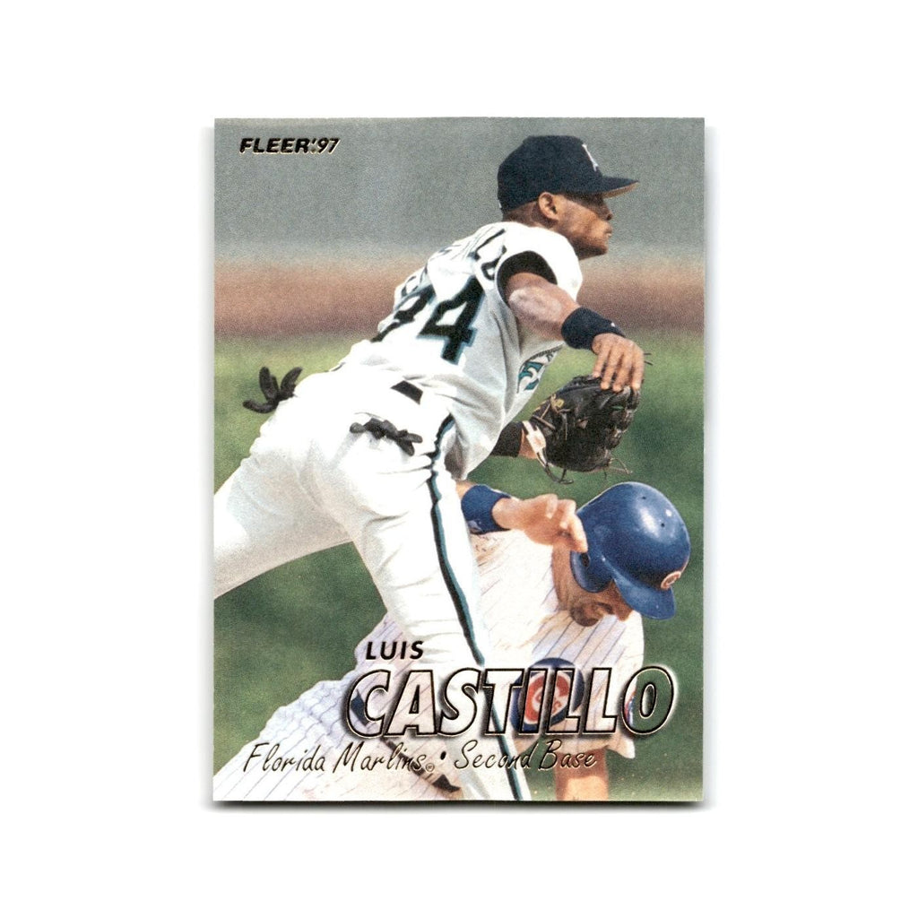 Luis Castillo 1997 Fleer #326 Florida Marlins Baseball Card NM