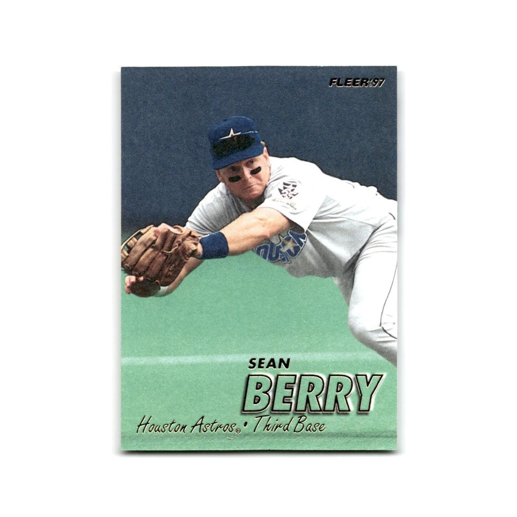Sean Berry 1997 Fleer #341 Houston Astros Baseball Card NM