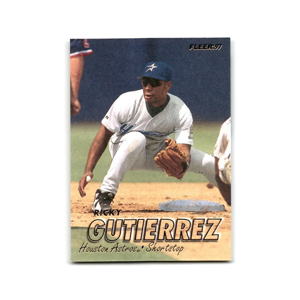 Ricky Gutierrez 1997 Fleer #345 Houston Astros Baseball Card NM
