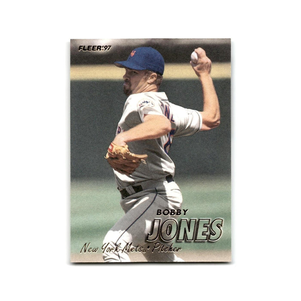 Bobby Jones 1997 Fleer #401 New York Mets Baseball Card NM