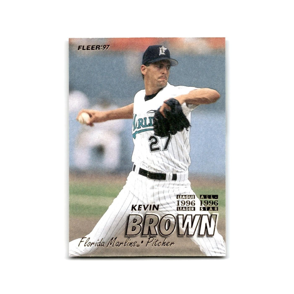 Kevin Brown 1997 Fleer #325 Florida Marlins Baseball Card NM