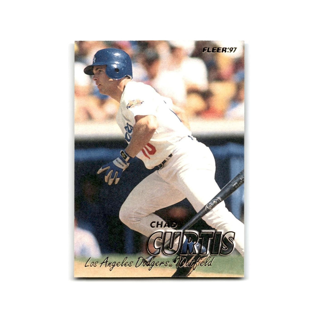 Chad Curtis 1997 Fleer #359 Los Angeles Dodgers Baseball Card NM