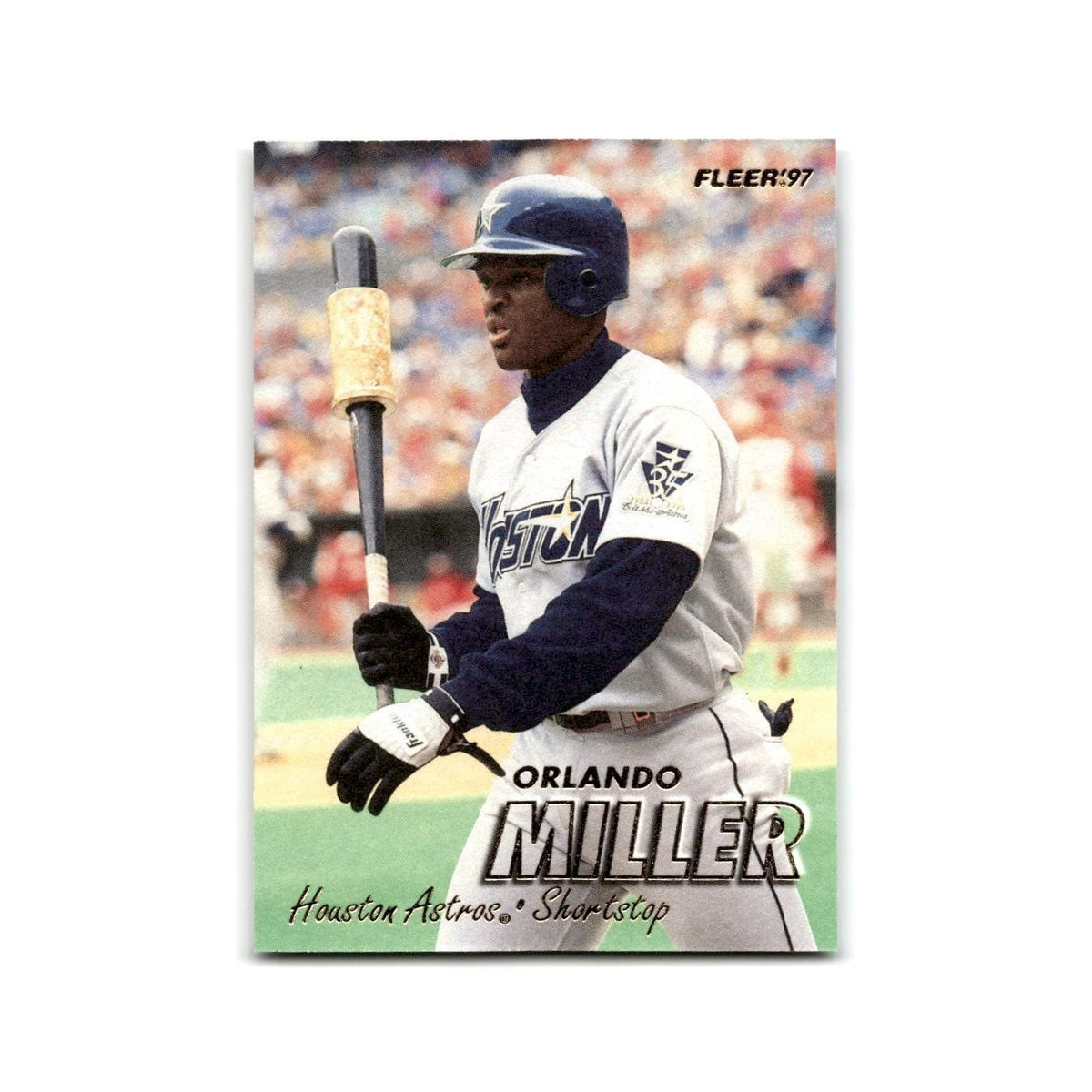 Orlando Miller 1997 Fleer #351 Houston Astros Baseball Card NM