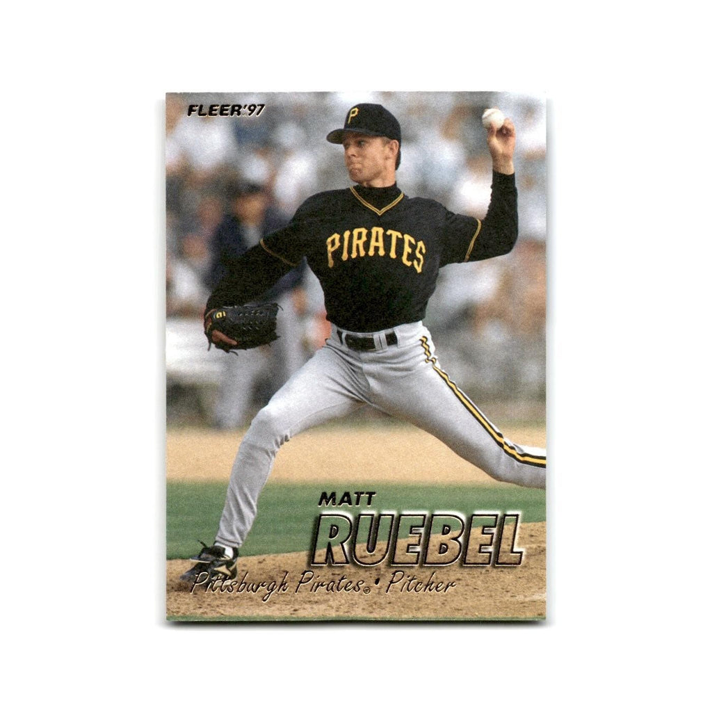Matt Ruebel 1997 Fleer #435 Pittsburgh Pirates Baseball Card NM