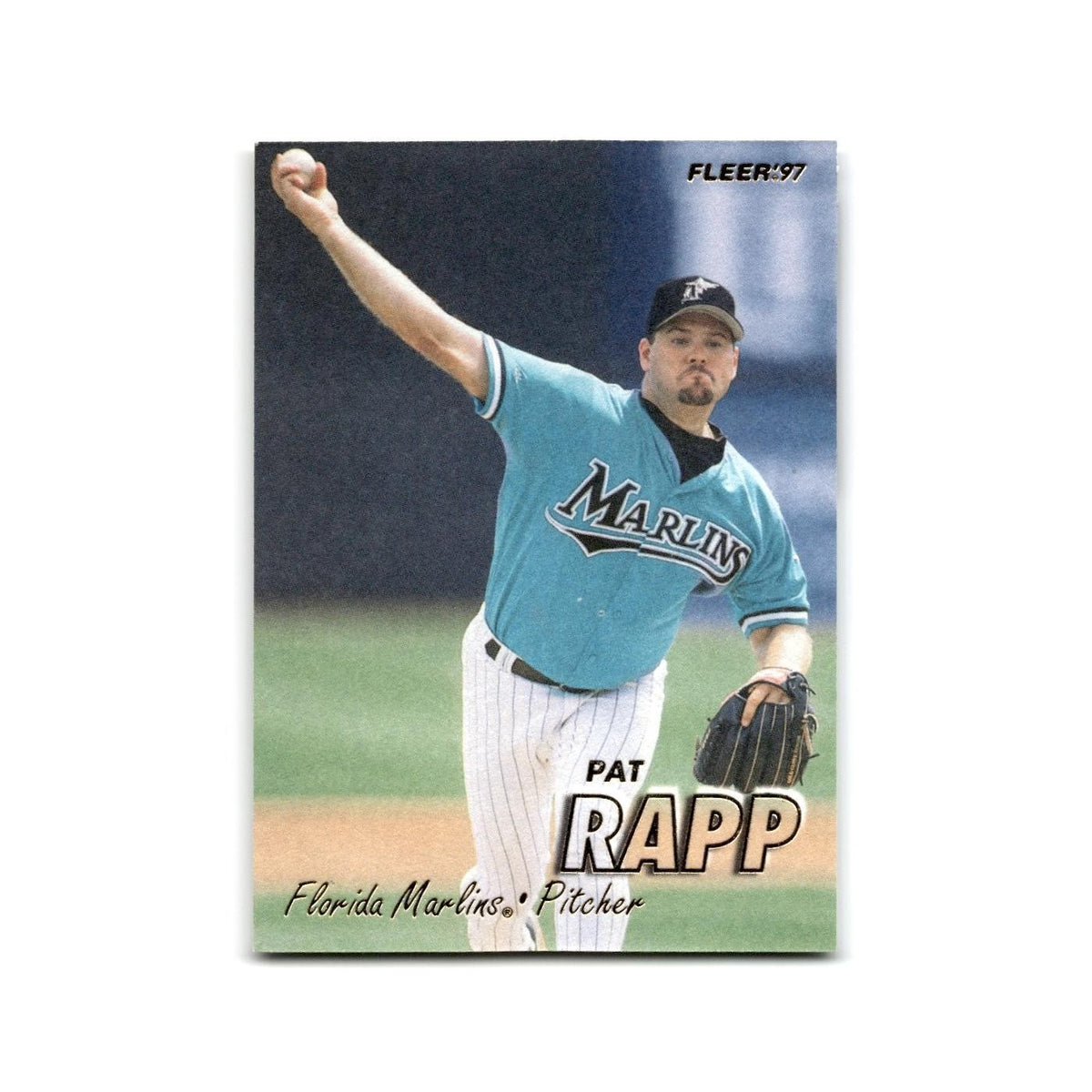 Pat Rapp 1997 Fleer #334 Florida Marlins Baseball Card NM