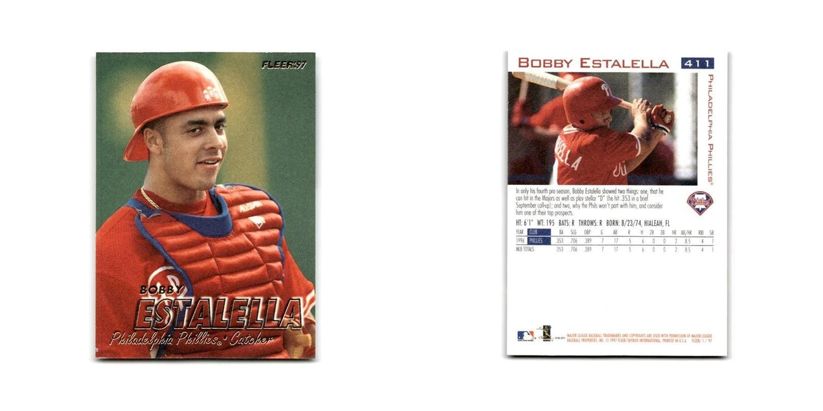 Bobby Estalella 1997 Fleer #411 Philadelphia Phillies Baseball Card NM
