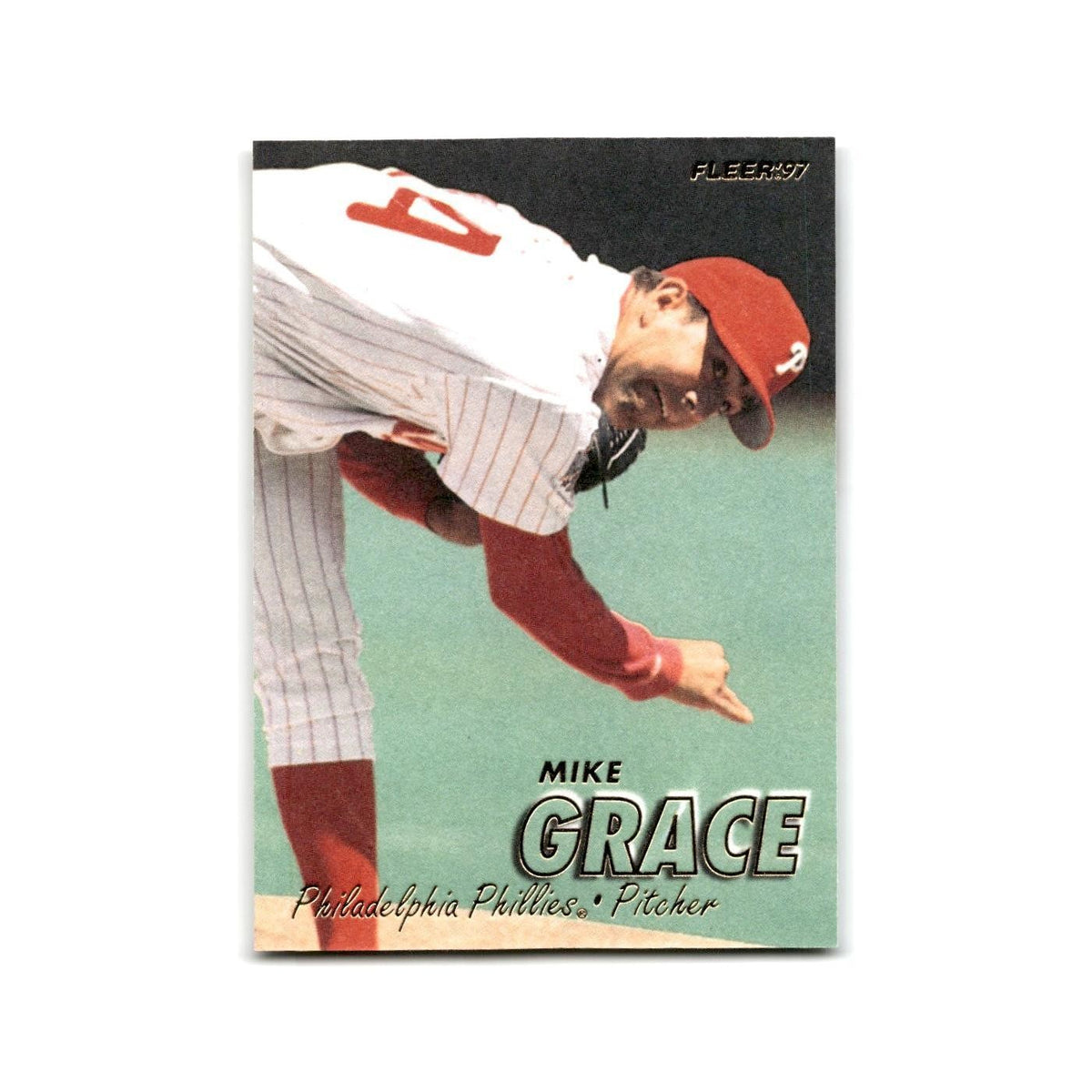Mike Grace 1997 Fleer #412 Philadelphia Phillies Baseball Card NM