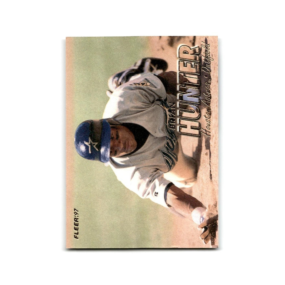 Brian Hunter 1997 Fleer #347 Houston Astros Baseball Card NM