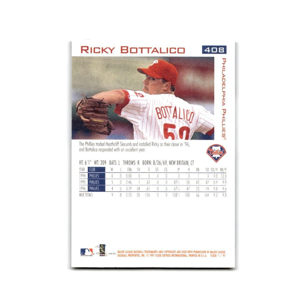 Ricky Bottalico 1997 Fleer #408 Philadelphia Phillies Baseball Card NM