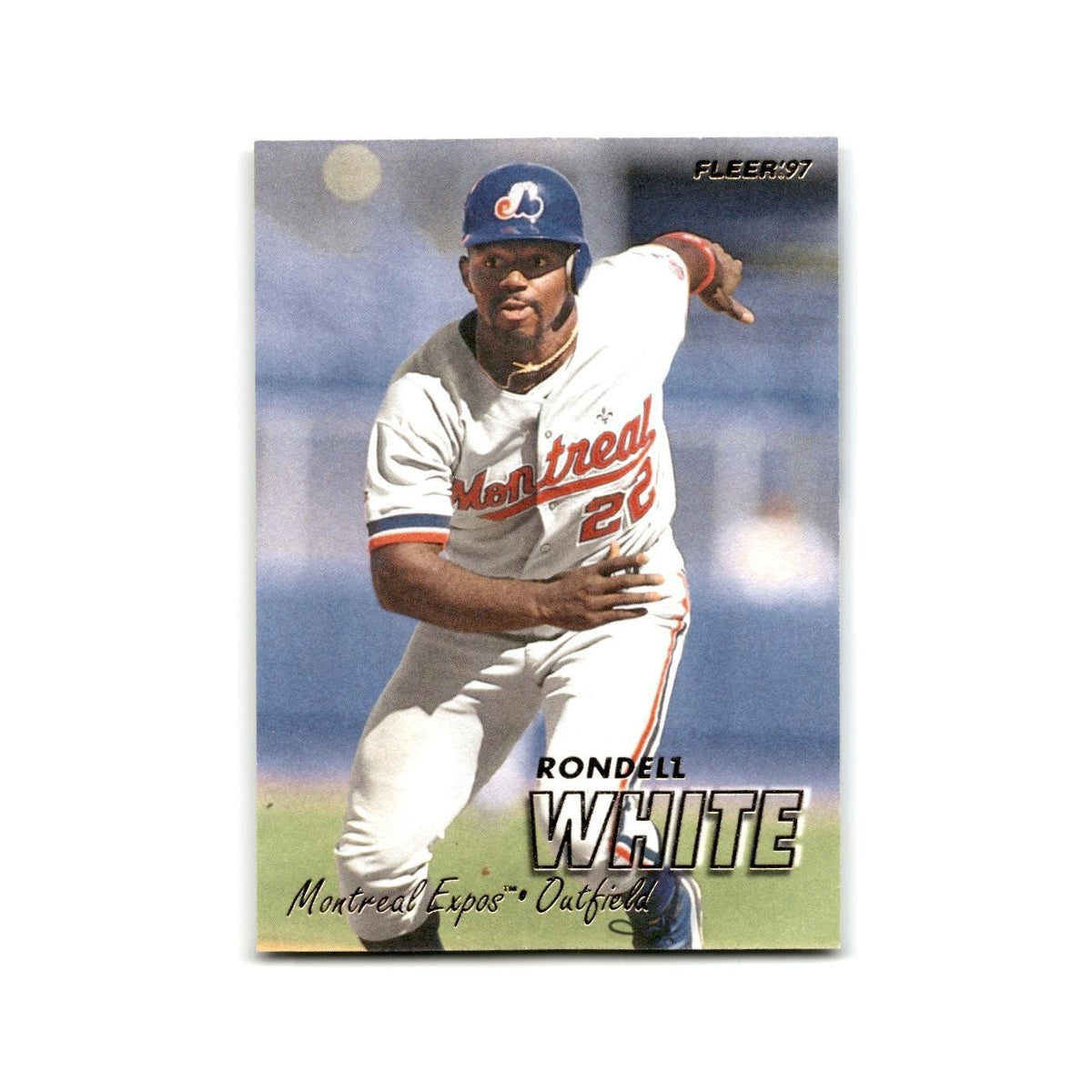 Rondell White 1997 Fleer #389 Montreal Expos Baseball Card NM