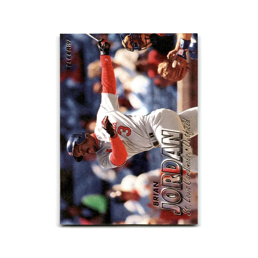 Brian Jordan 1997 Fleer #445 St. Louis Cardinals Baseball Card NM