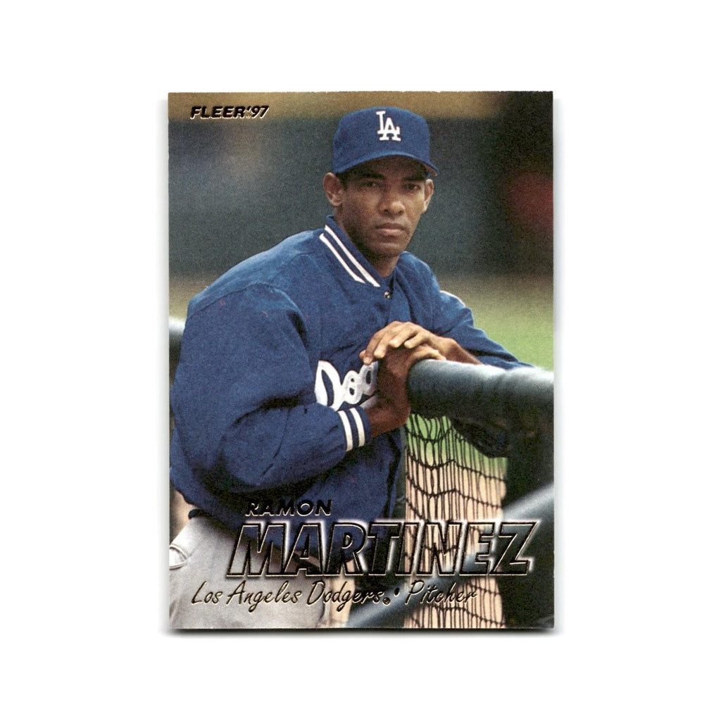 Ramon Martinez 1997 Fleer #366 Los Angeles Dodgers Baseball Card NM