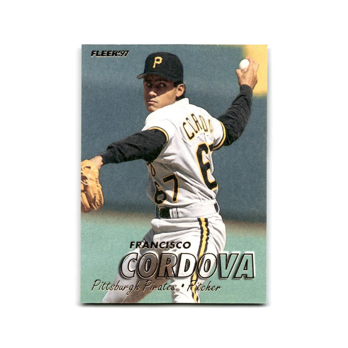 Francisco Cordova 1997 Fleer #426 Pittsburgh Pirates Baseball Card NM