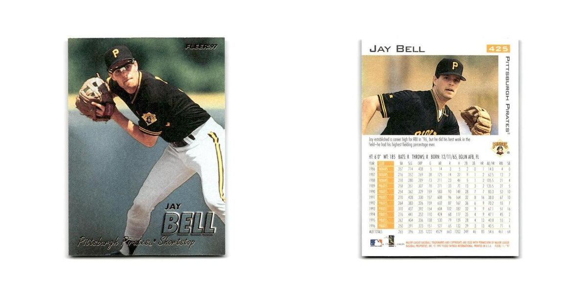Jay Bell 1997 Fleer #425 Pittsburgh Pirates Baseball Card NM