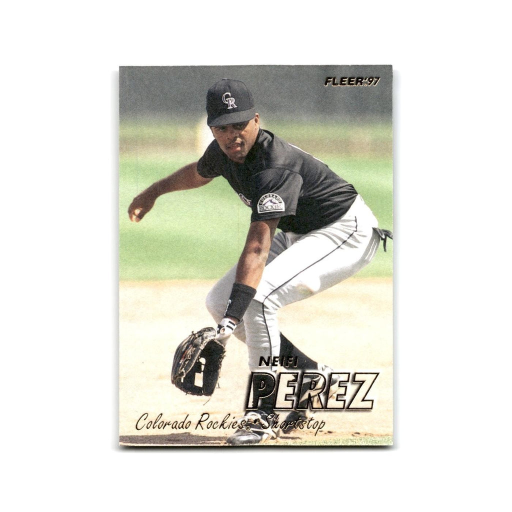 Neifi Perez 1997 Fleer #313 Colorado Rockies Baseball Card NM