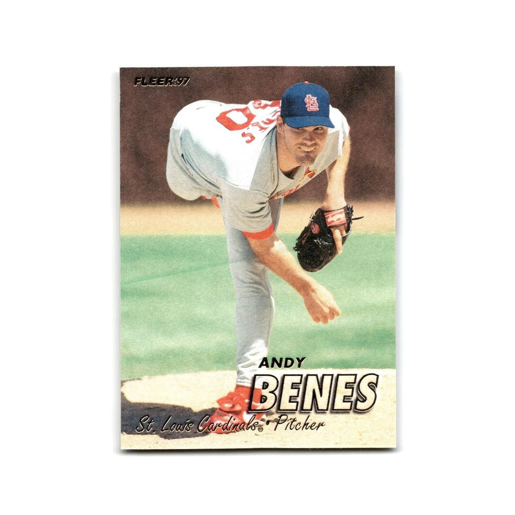 Andy Benes 1997 Fleer #439 St. Louis Cardinals Baseball Card NM