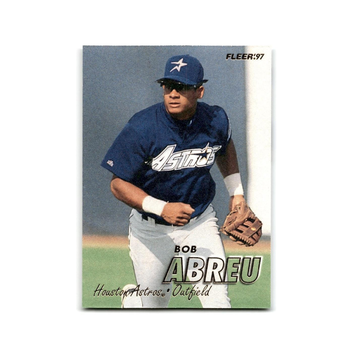 Bob Abreu 1997 Fleer #338 Houston Astros Baseball Card NM
