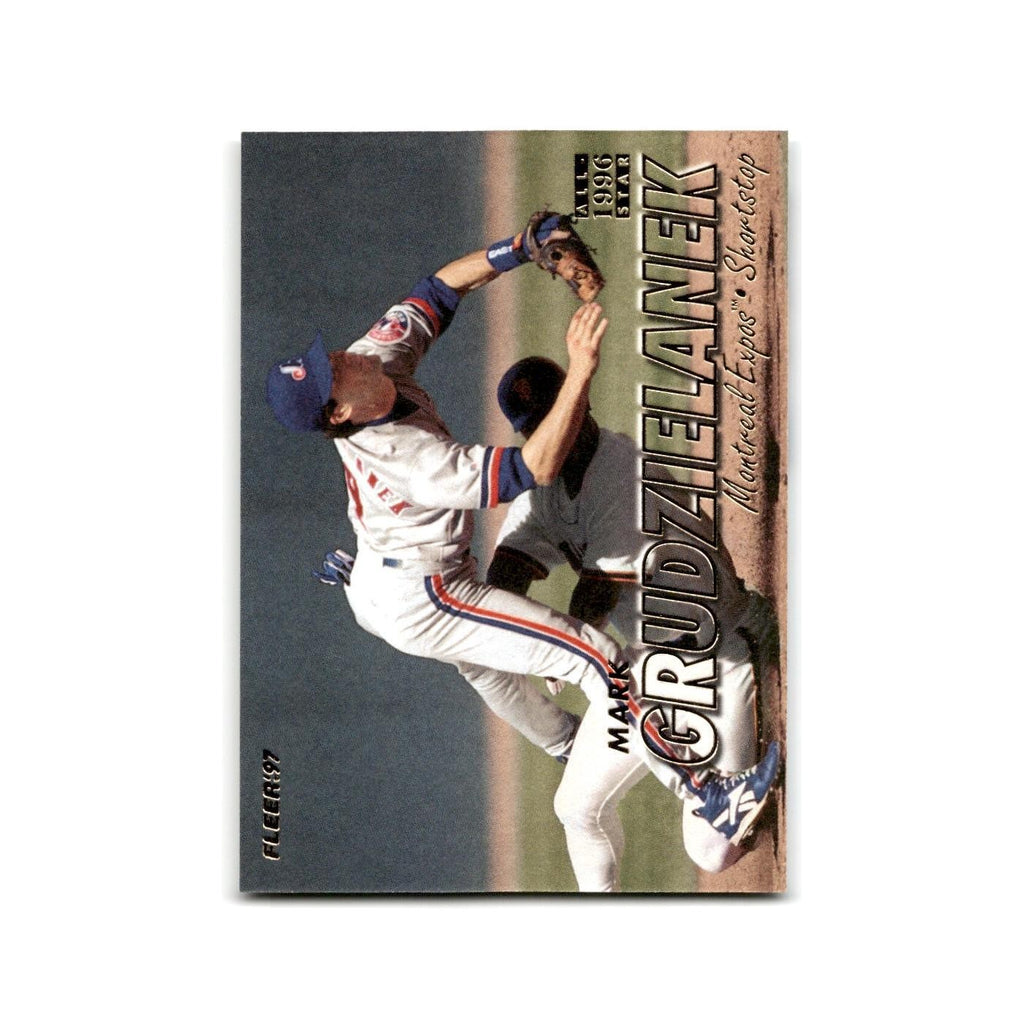 Mark Grudzielanek 1997 Fleer #380 Montreal Expos Baseball Card NM