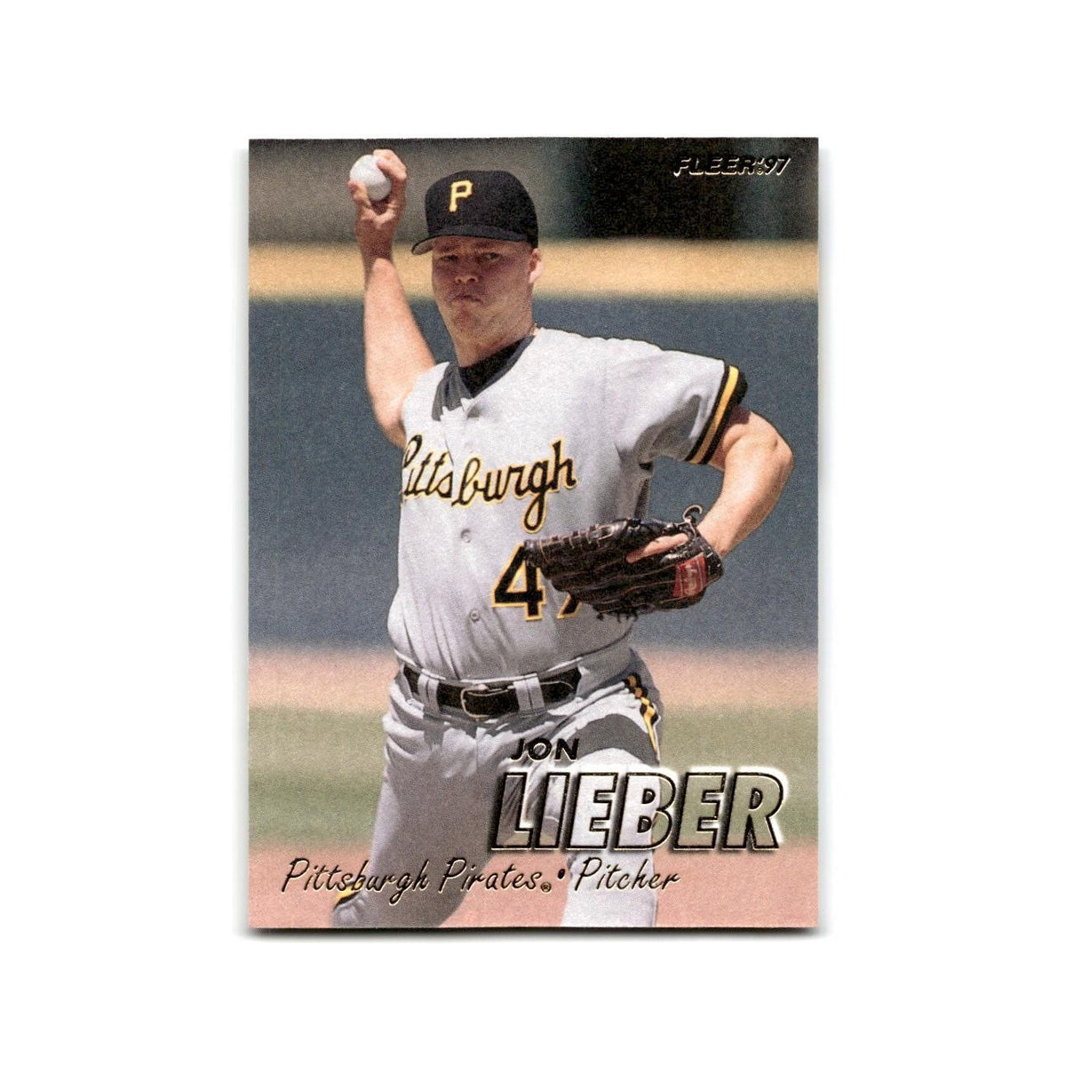 Jon Lieber 1997 Fleer #431 Pittsburgh Pirates Baseball Card NM