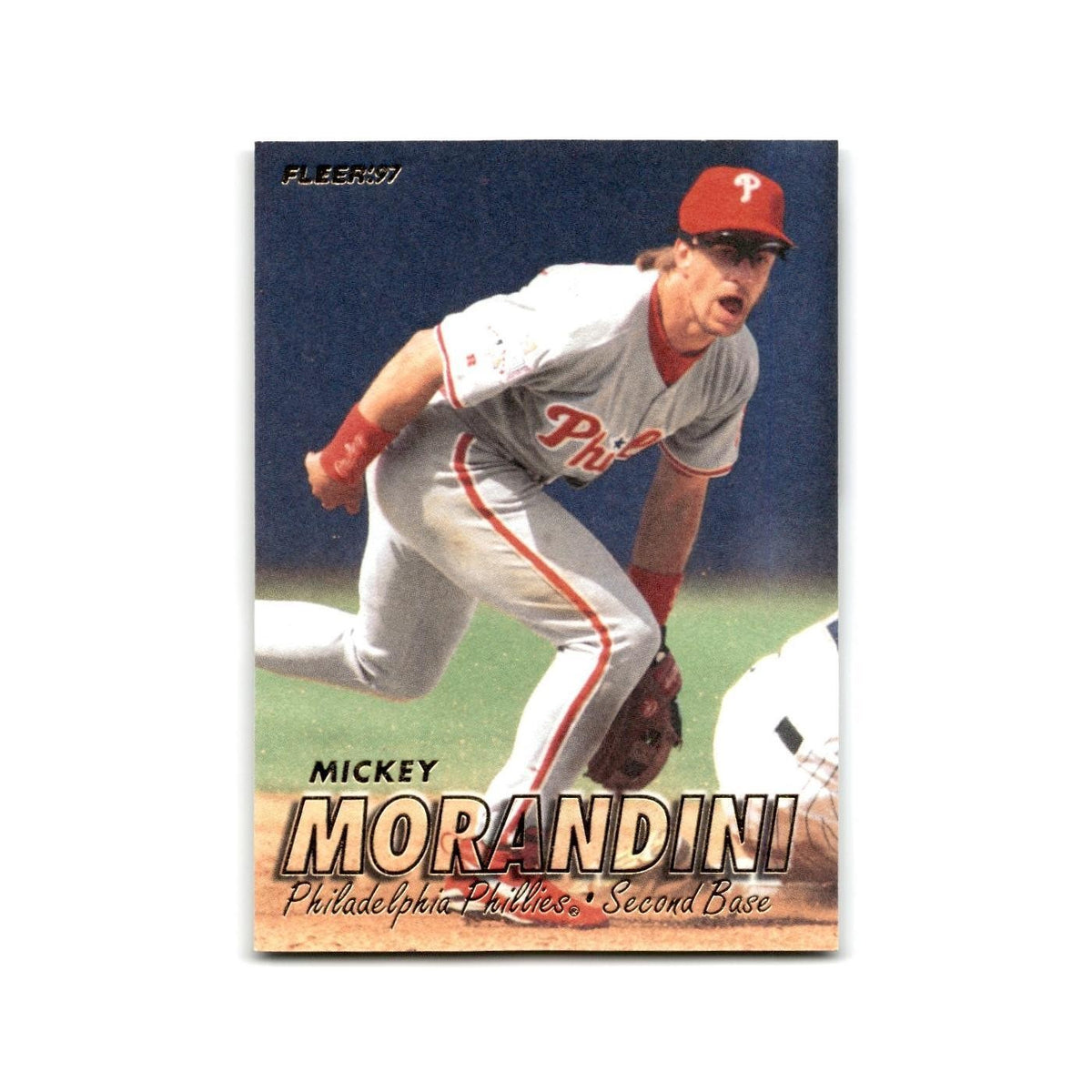 Mickey Morandini 1997 Fleer #416 Philadelphia Phillies Baseball Card NM