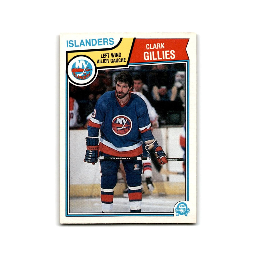1983 O-Pee-Chee Clark Gillies New York Islanders #6
