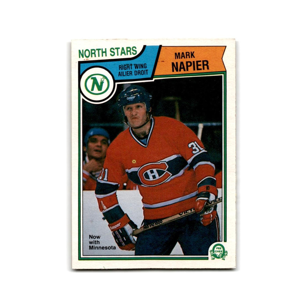 1983 O-Pee-Chee Mark Napier Minnesota North Stars #192
