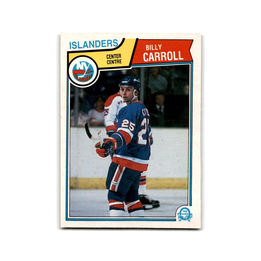 1983 O-Pee-Chee Billy Carroll RC New York Islanders #5