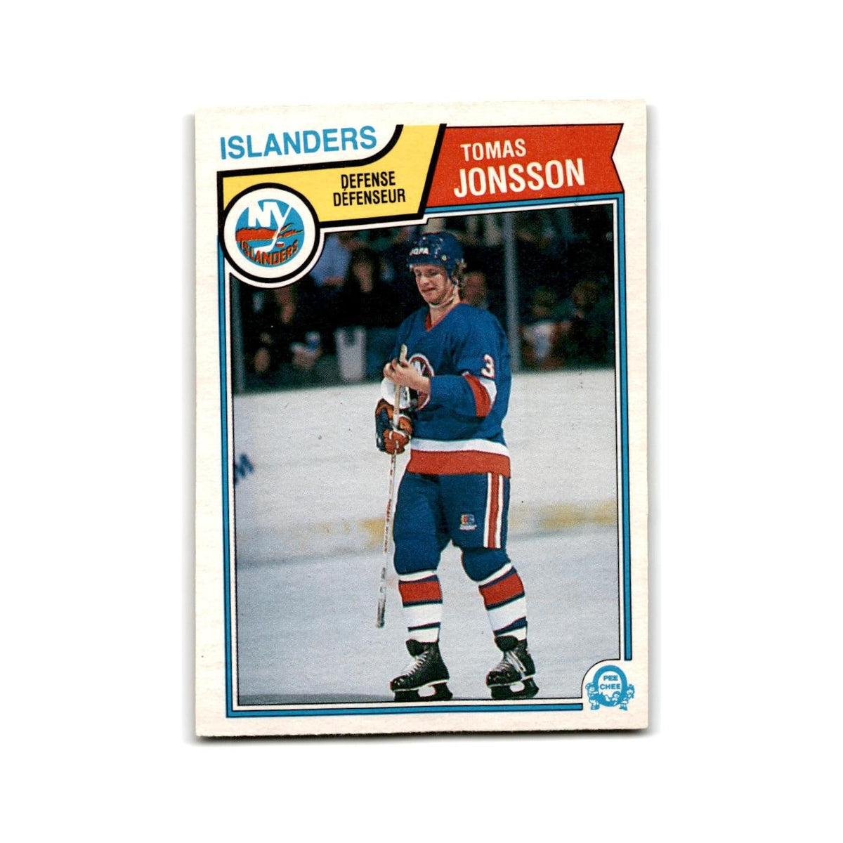 1983 O-Pee-Chee Tomas Jonsson New York Islanders #9