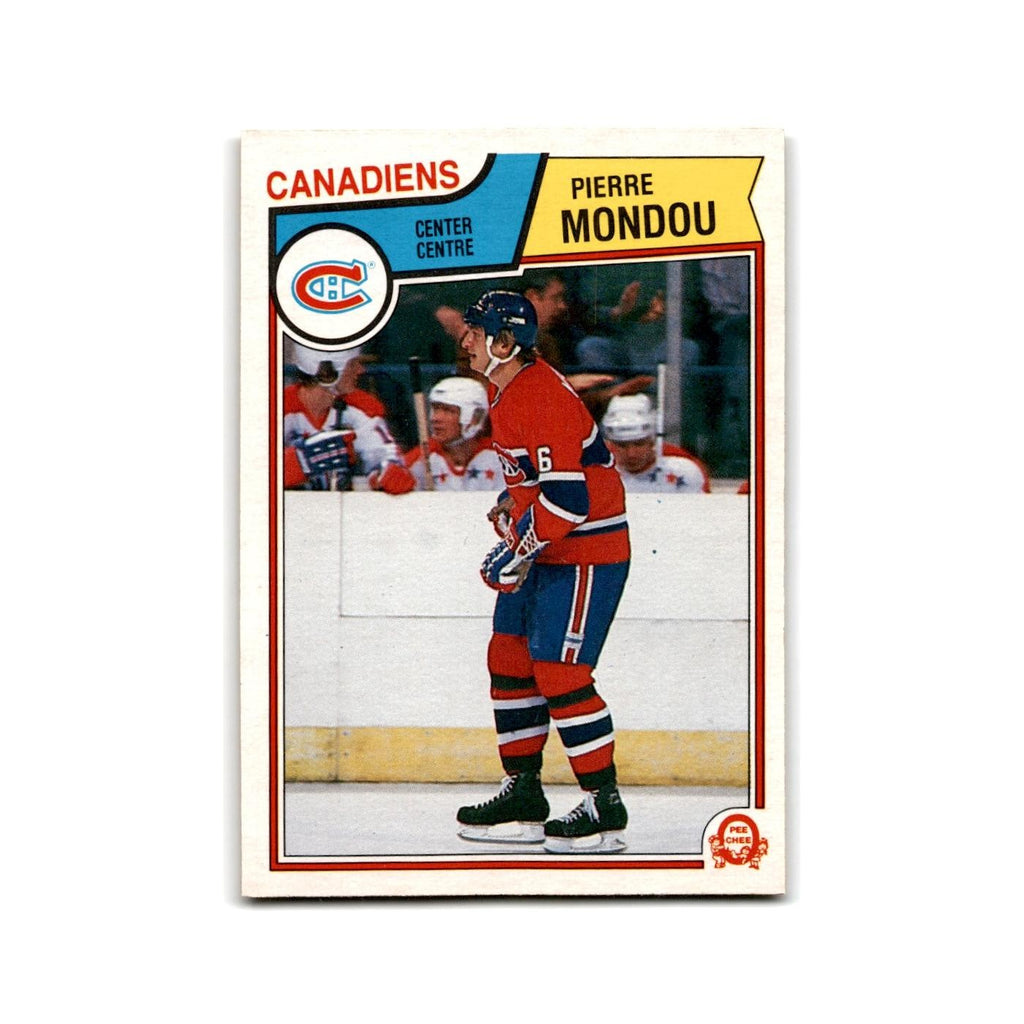 1983 O-Pee-Chee Pierre Mondou Montreal Canadiens #191