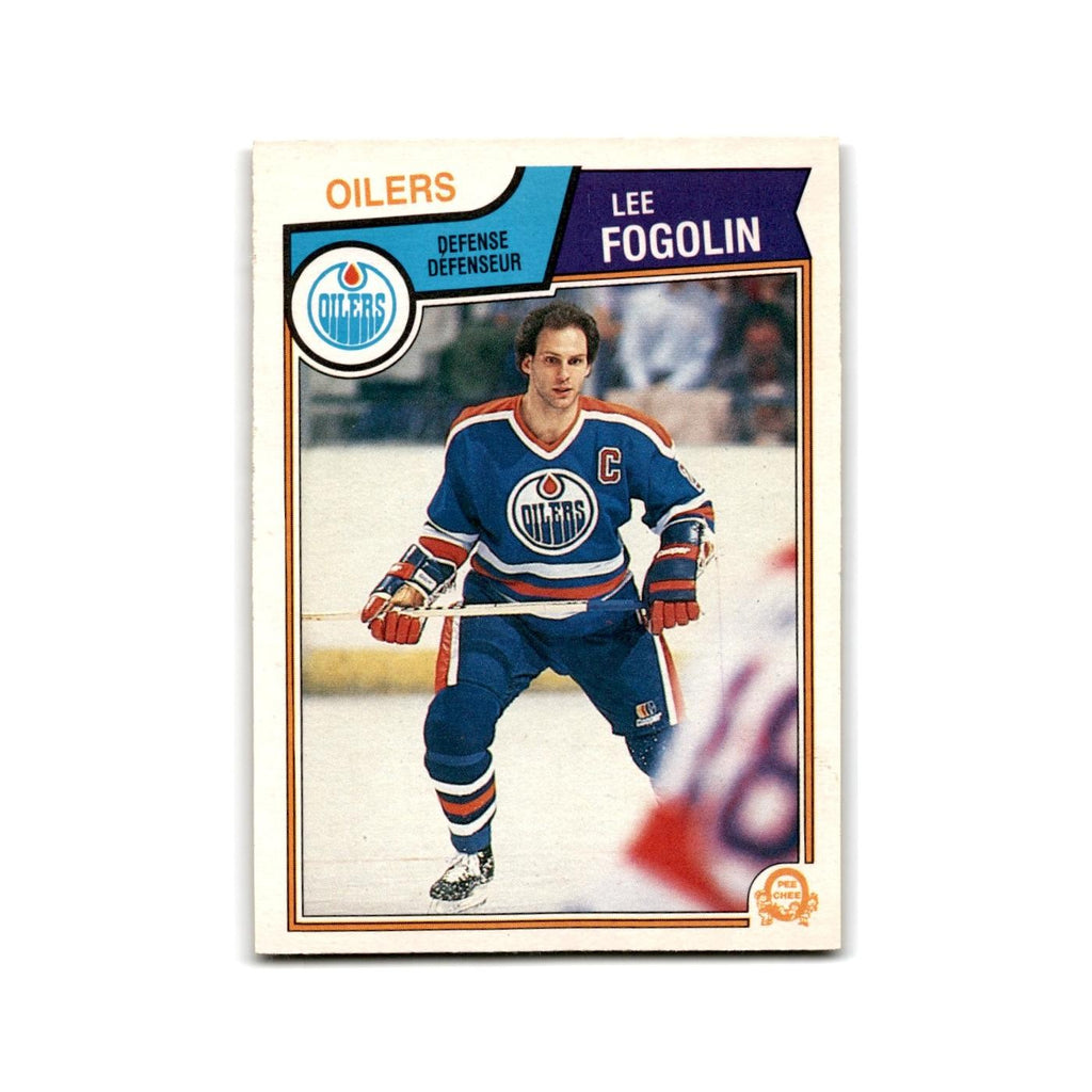 1983 O-Pee-Chee Lee Fogolin Edmonton Oilers #26