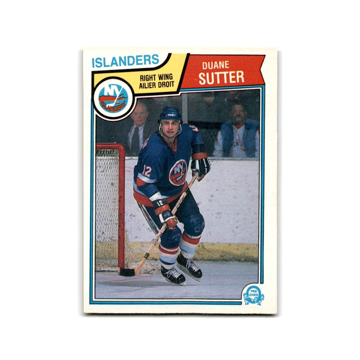 1983 O-Pee-Chee Duane Sutter New York Islanders #19