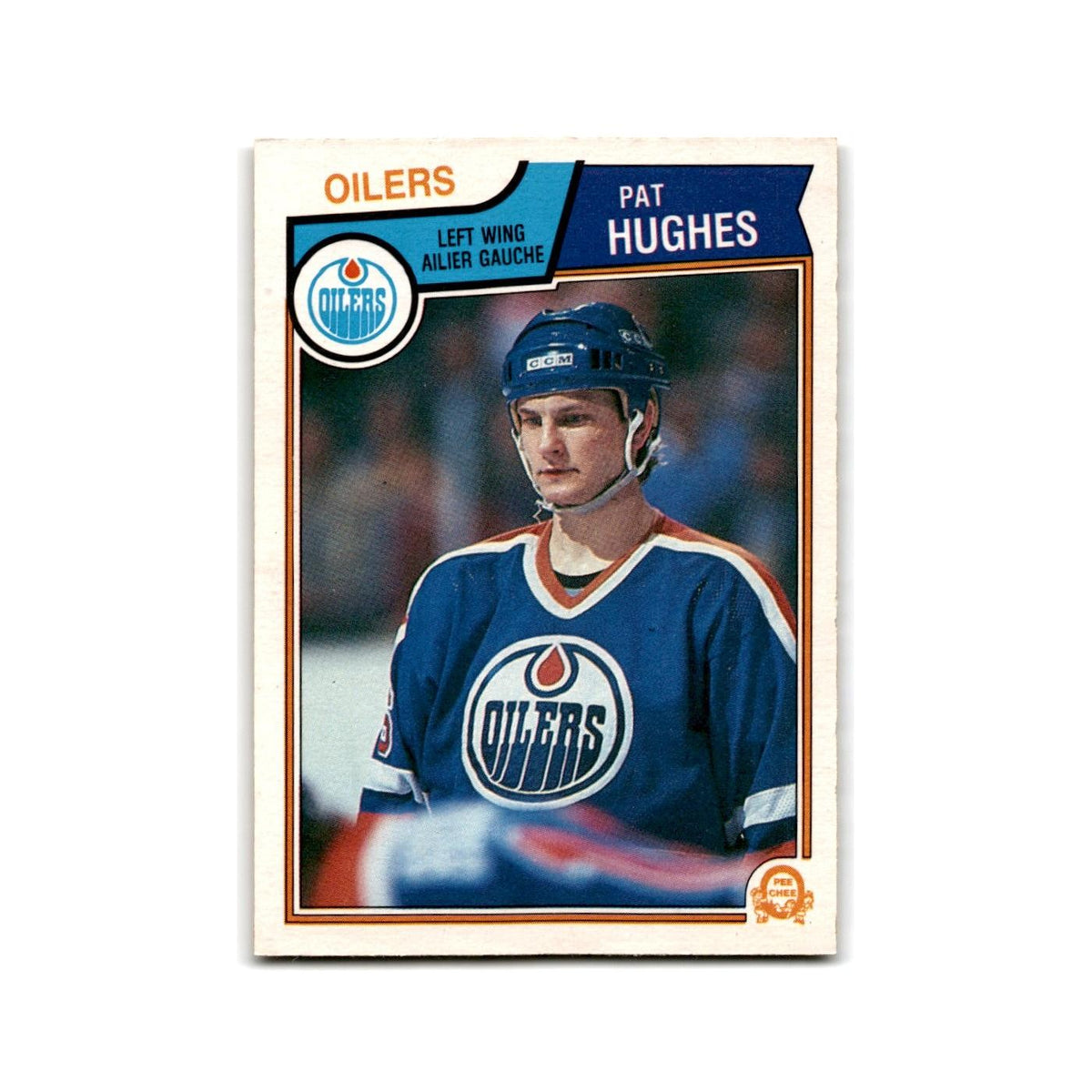 1983 O-Pee-Chee Pat Hughes Edmonton Oilers #31