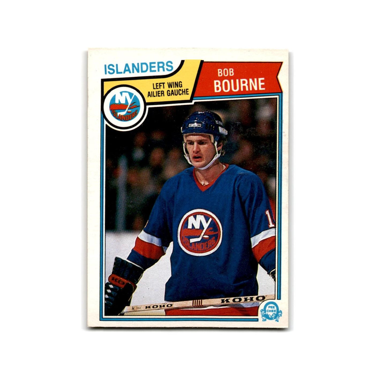 1983 O-Pee-Chee Bob Bourne New York Islanders #4