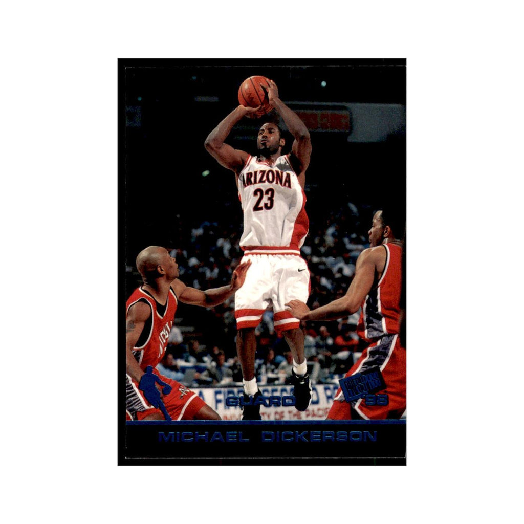 1998 Press Pass Michael Dickerson Basketball Cards #20