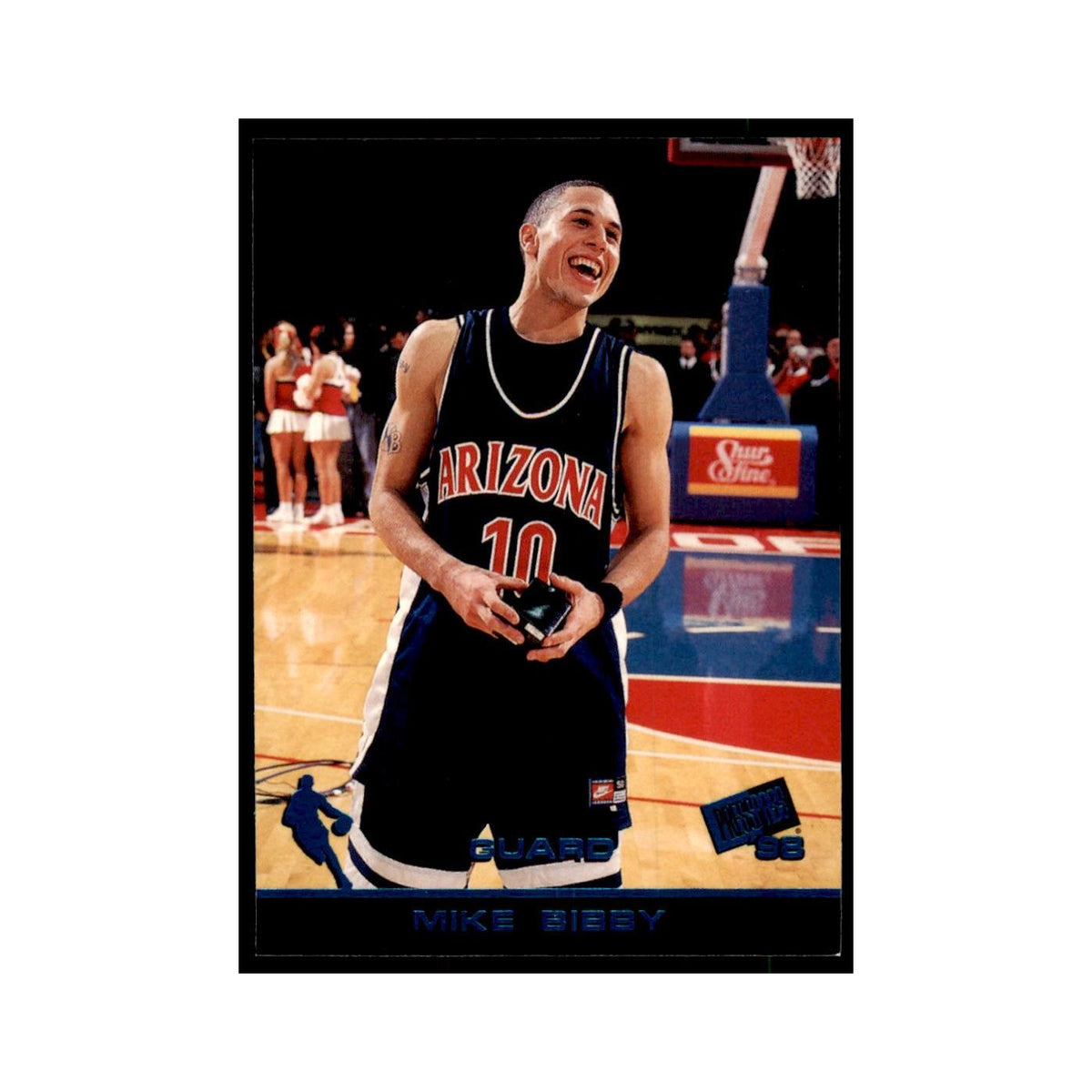 1998 Press Pass Mike Bibby Basketball Cards #45