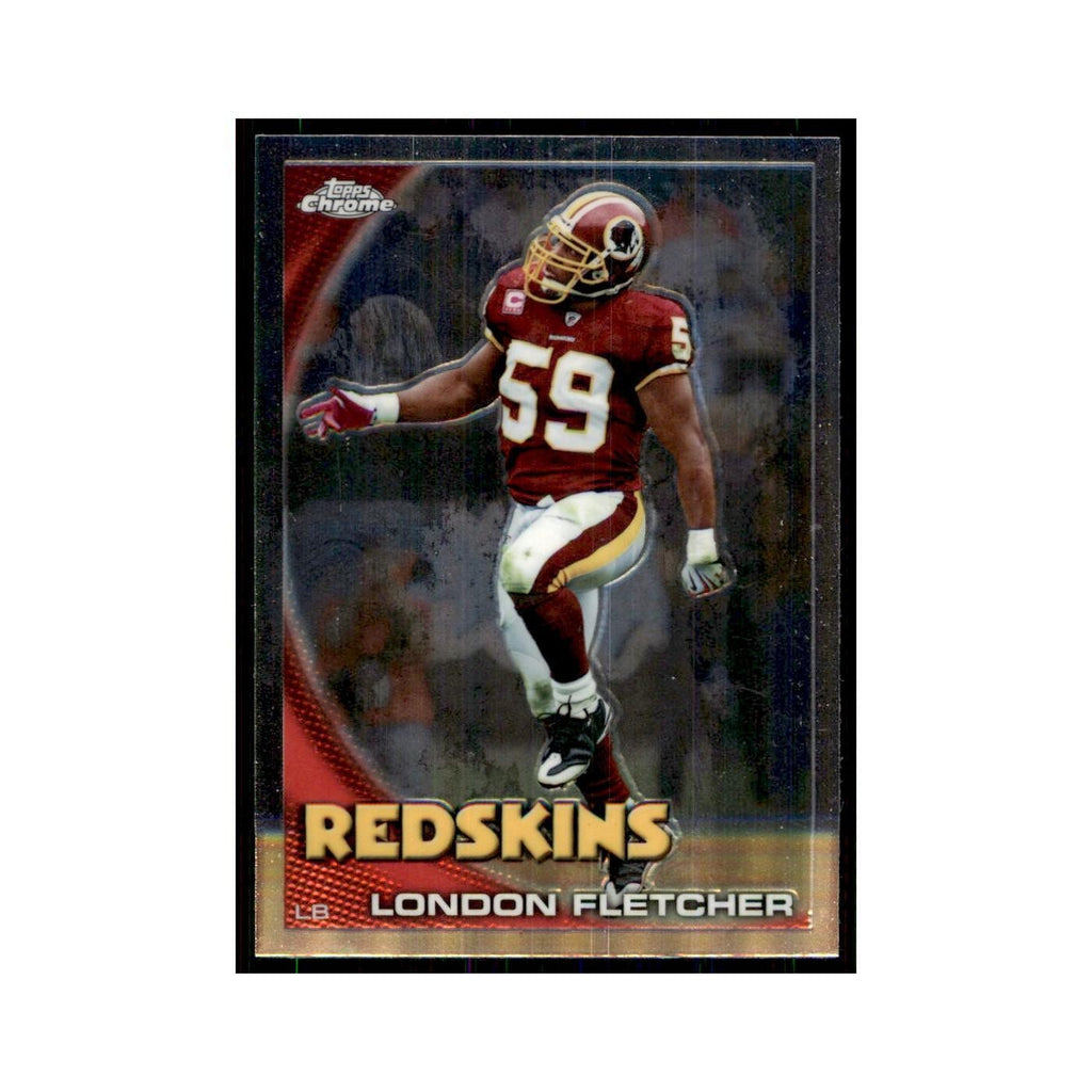 2010 Topps Chrome London Fletcher Football Cards #C34