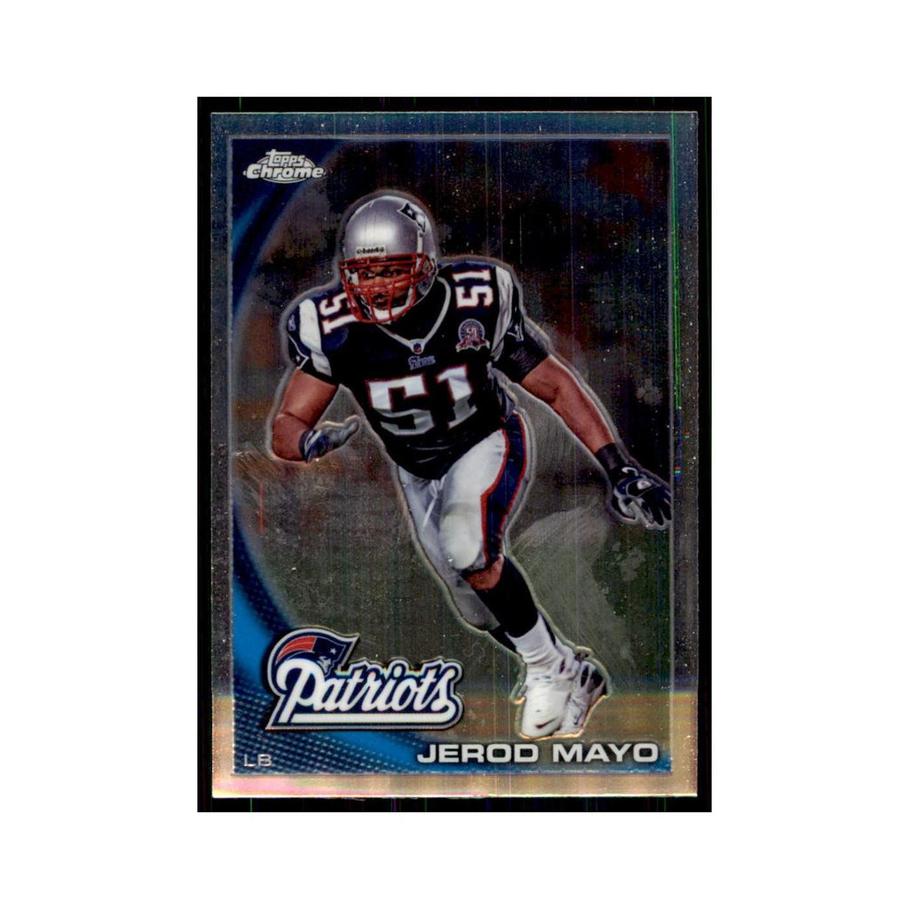 2010 Topps Chrome Jerod Mayo Football Cards #C64