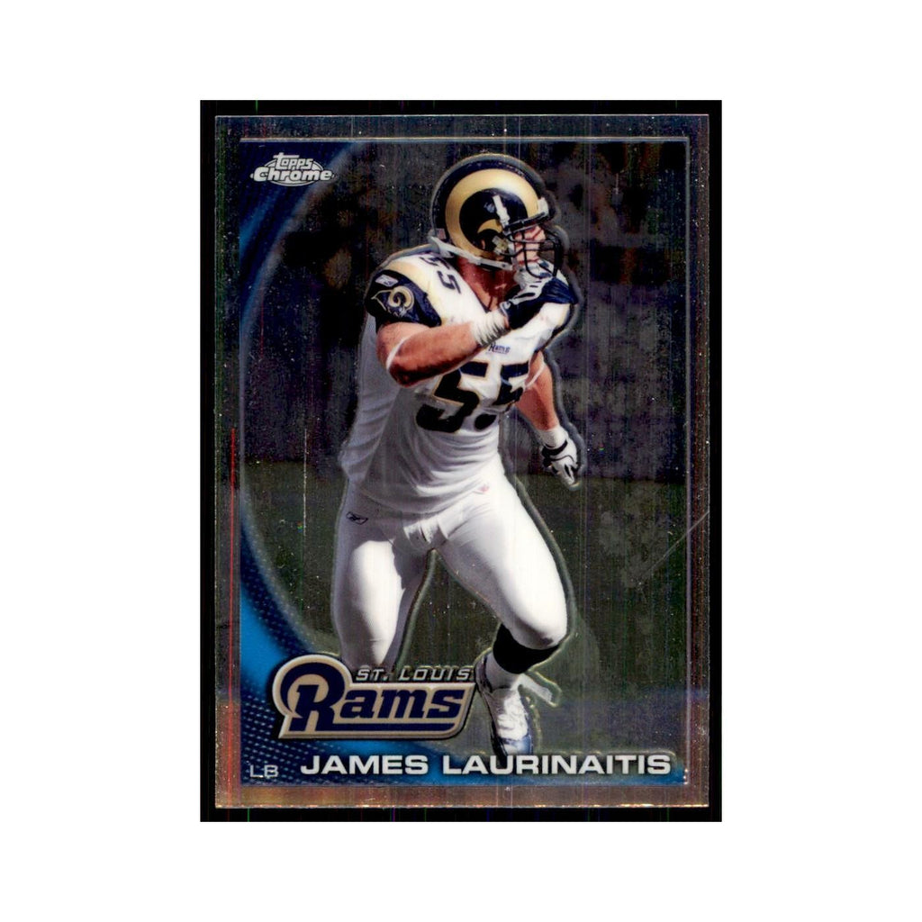 2010 Topps Chrome James Laurinaitis Football Cards #C167
