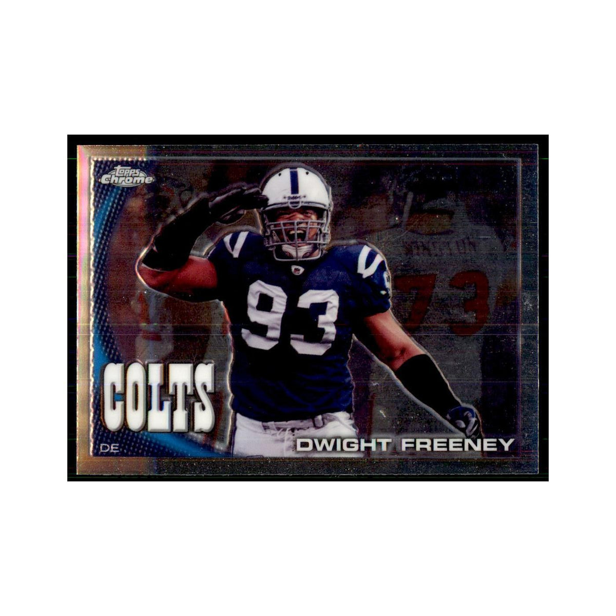 2010 Topps Chrome Dwight Freeney Football Cards #C209