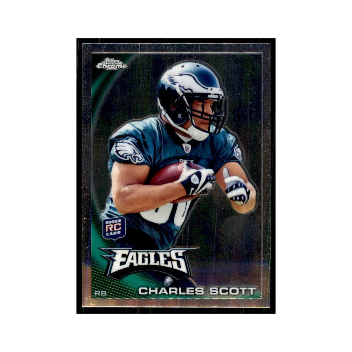2010 Topps Chrome Charles Scott RC Football Cards #C21
