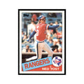 1985 Topps Ned Yost Baseball Cards #777