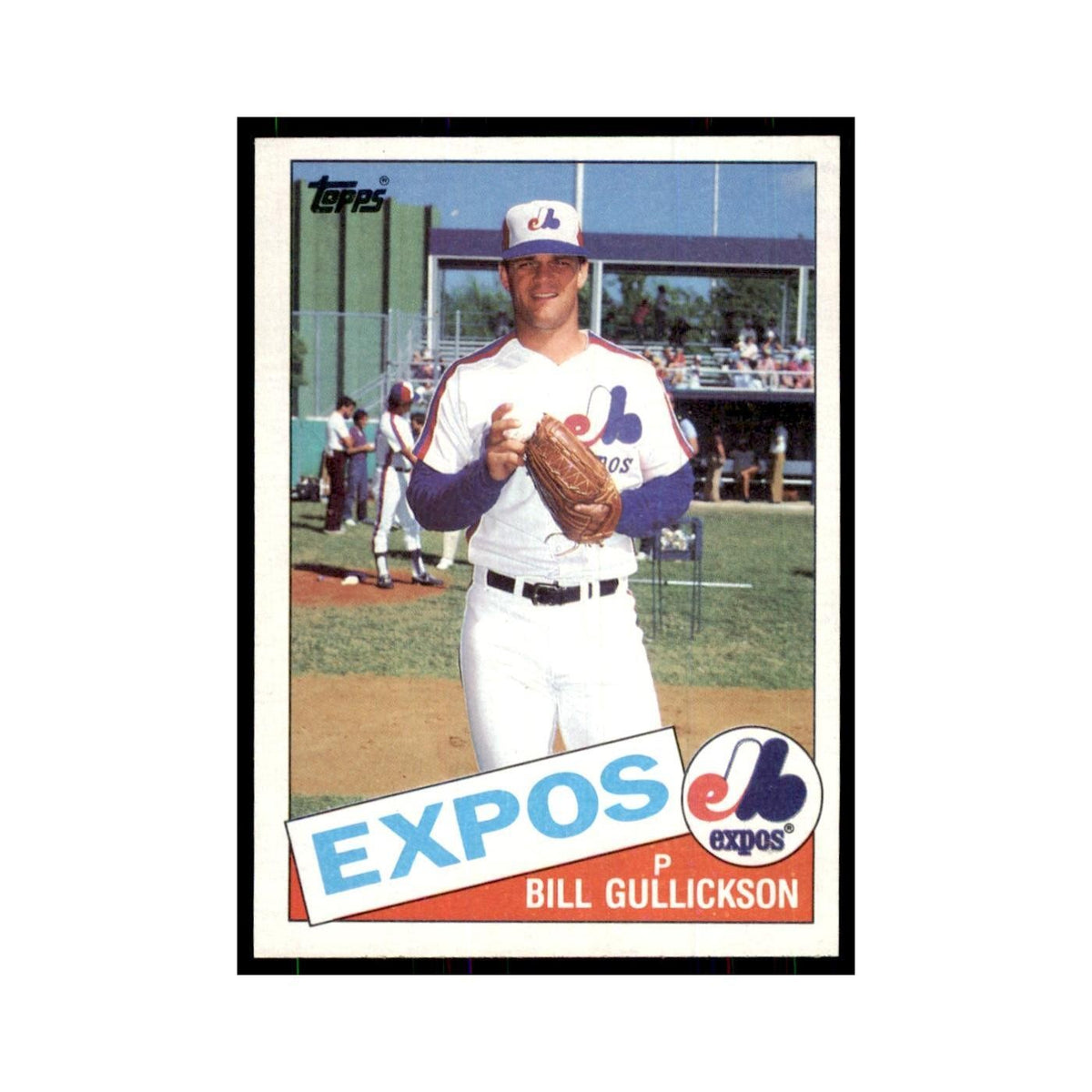 1985 Topps Bill Gullickson Baseball Cards #687