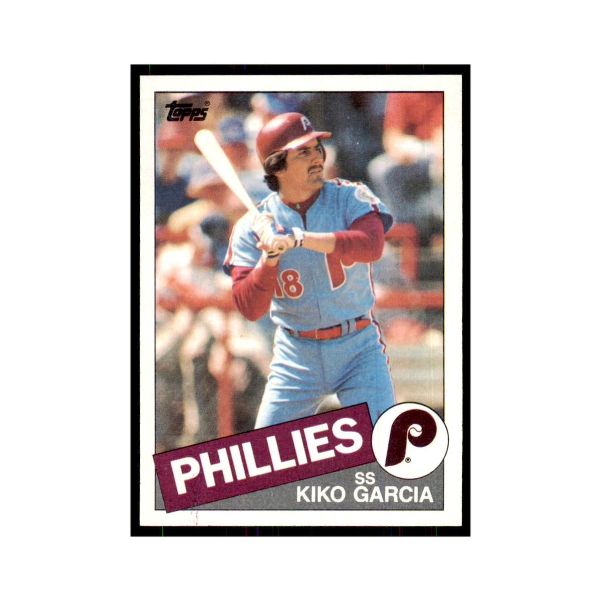 1985 Topps Kiko Garcia Baseball Cards #763